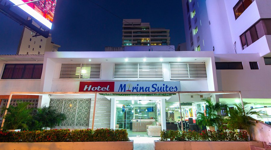 Hotel Marina Suites Cartagena bien ubicado cerca a la playa | Novolandia Tours